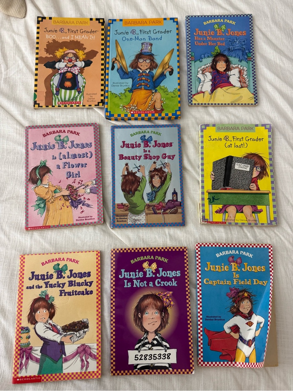 Junie B. Jones Lot of 9 Paperback Books by Barbara Park bundle